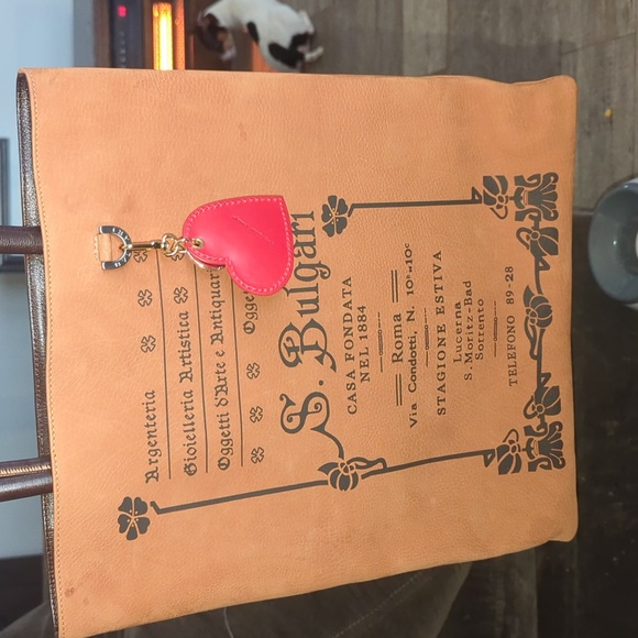 BVLGARI Handbags - BVLGARI Suede Tote – Like New ✨Elettra-Collezione 1910 Rare